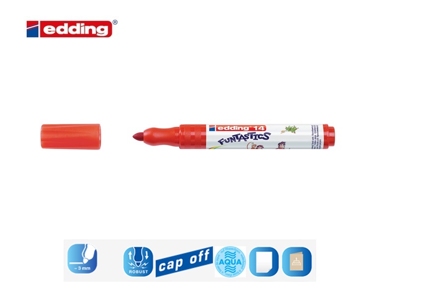 Edding 14 kinderviltstift lichtgroen | DKMTools - DKM Tools