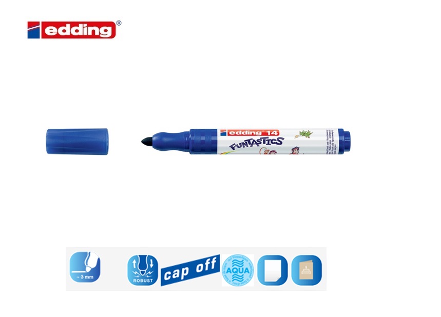 Edding 14 kinderviltstift set van 10 assorti | DKMTools - DKM Tools