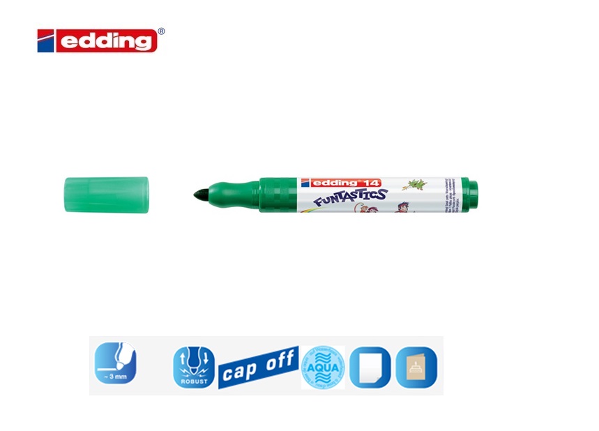 Edding 14 kinderviltstift zwart | DKMTools - DKM Tools