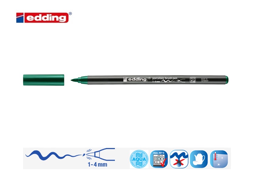 Edding 4200 porseleinstift groen