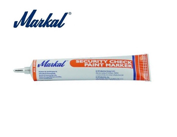 Markal Security Check Paint Marker Wit
