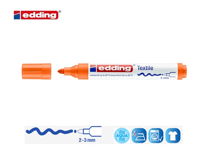 Edding 4500 textielmarker oranje