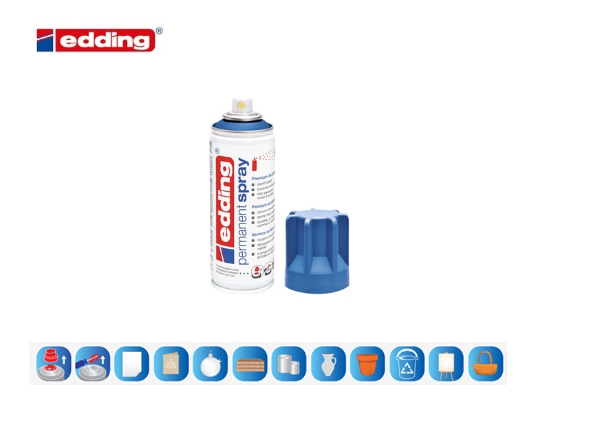 Edding 5200 permanent spray pastelblauw mat | DKMTools - DKM Tools