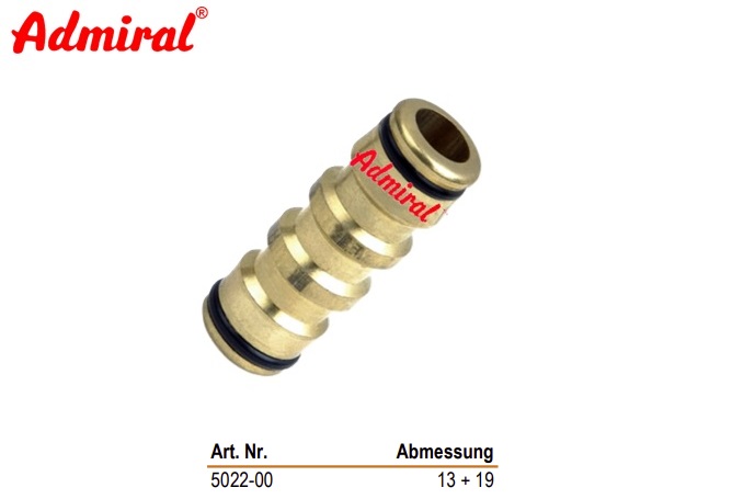 Insteekkoppeling Admiral Stick verbinding 13 + 19