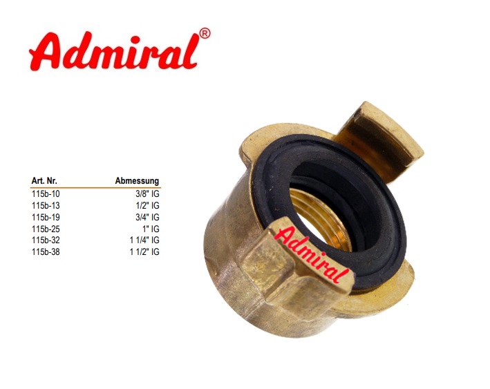 Admiral Quick snelkoppeling sproeikop 19 mm | DKMTools - DKM Tools