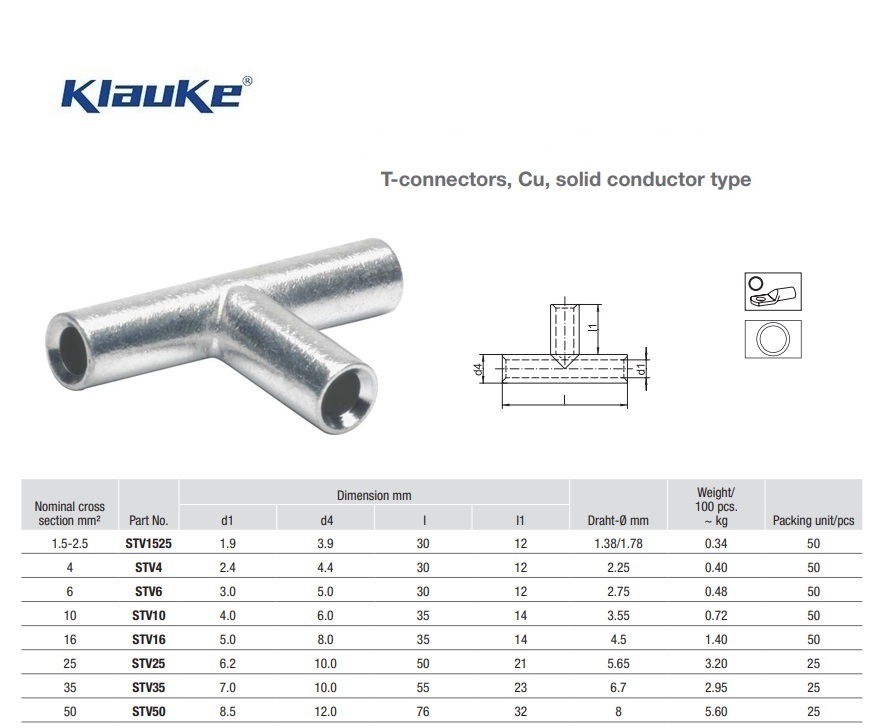 Verbinder massief  35  qmm SV35 | DKMTools - DKM Tools