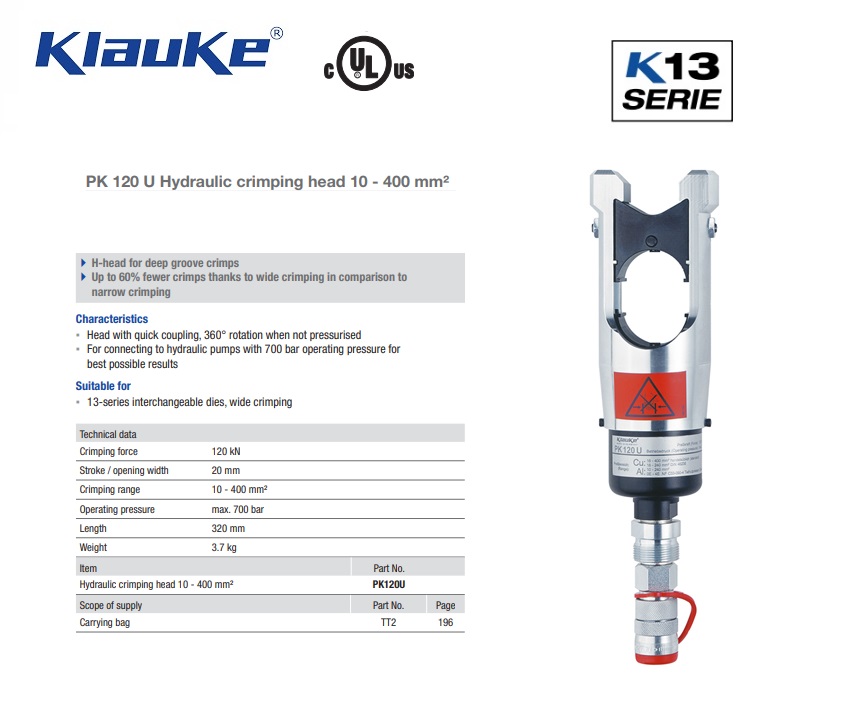 Hydraulische perskop PK 120 U