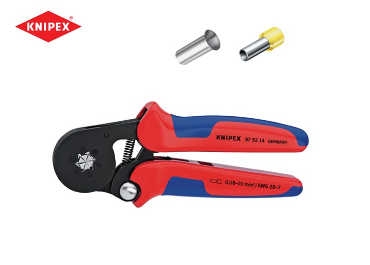 Knipex 97 53 14 Zelfinstellende krimptang 0,08-10mm2