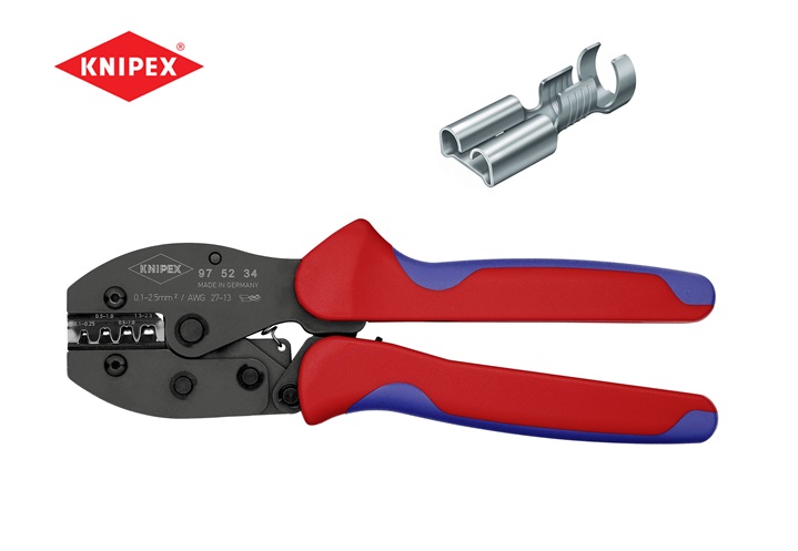 Knipex 97 52 34 Krimptang 0,1-2,5mm2