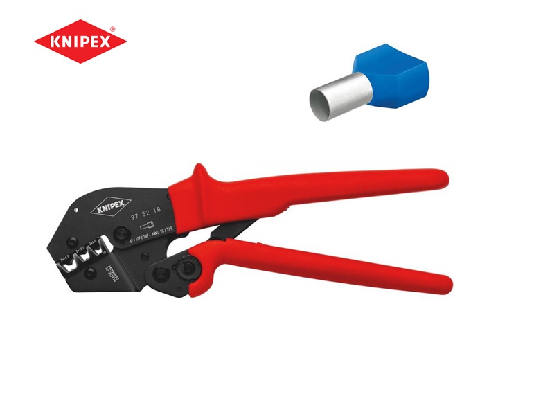 Knipex 97 52 18 Krimptang 250 mm 2x6, 2x10, 2x16