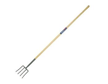 Mestvork LK handvat gebogen blad Spear & Jackson 1609CS