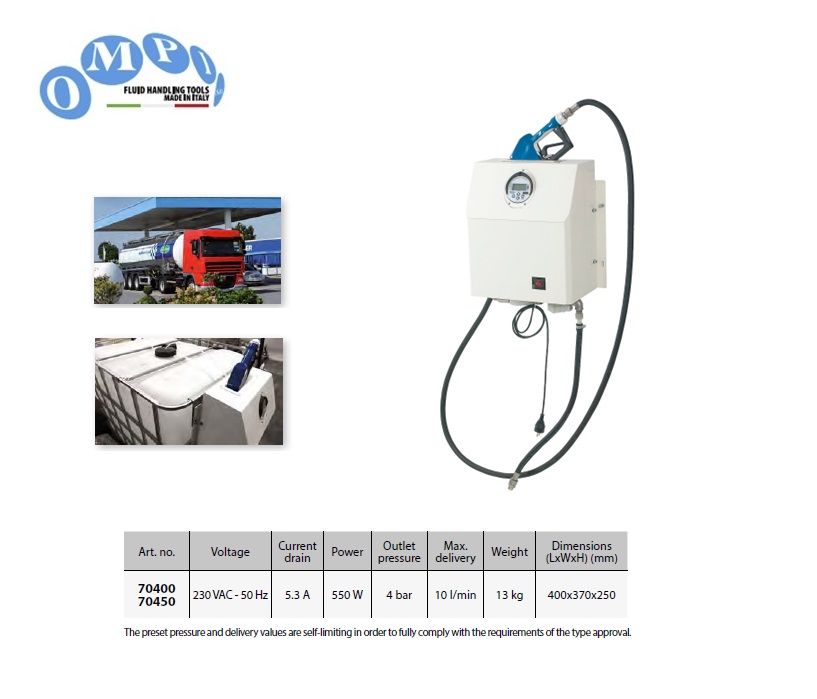 Elektrische AdBlue Pompset 12 V met MID MI-005 | DKMTools - DKM Tools