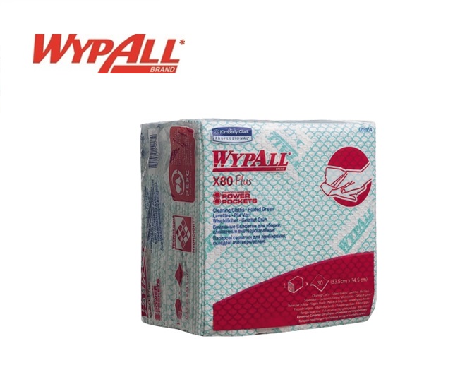 WypAll X80 Plus Sopdoeken 19154 350x340 Groen