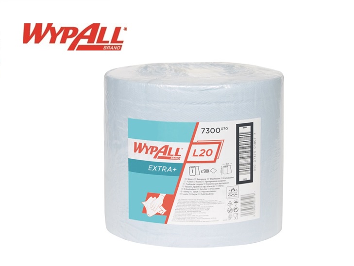 Wypall L20 7300 Poetsdoeken 380x235 2-laags 1 roll x 500 vel