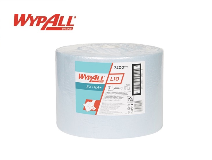 WypAll L 10 EXTRA 7200 Poetsdoeken 380x240 1-laags 1000 vel