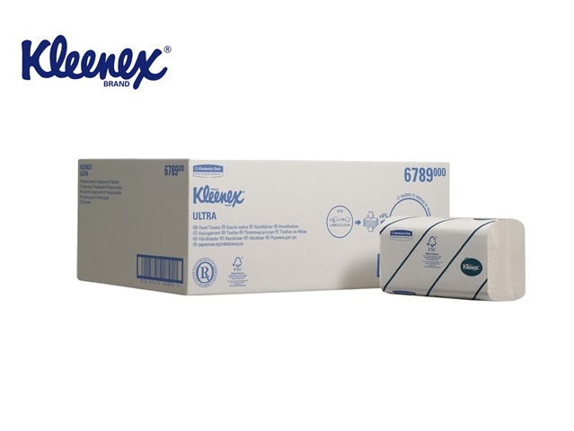 Kleenex 6789 2 Laags Airflex 210x217mm Wit papieren handdoek 2790 vel