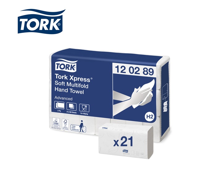 Tork Xpress Multifold Hand Towel Dispenser 302x444x102mm Interfold-plooi | DKMTools - DKM Tools