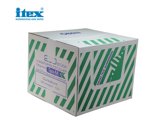 Vliespoetsdoek donker 130g/m2 L370xB340ca.mm
