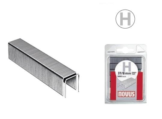 Novus Nietjes type H 37/6 mm 2000 Stuks