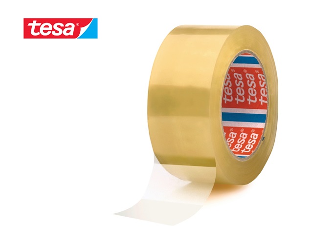 Tesa 4280 Verpakkingsplakband PP tesapack 66m x 50mm transparant PP