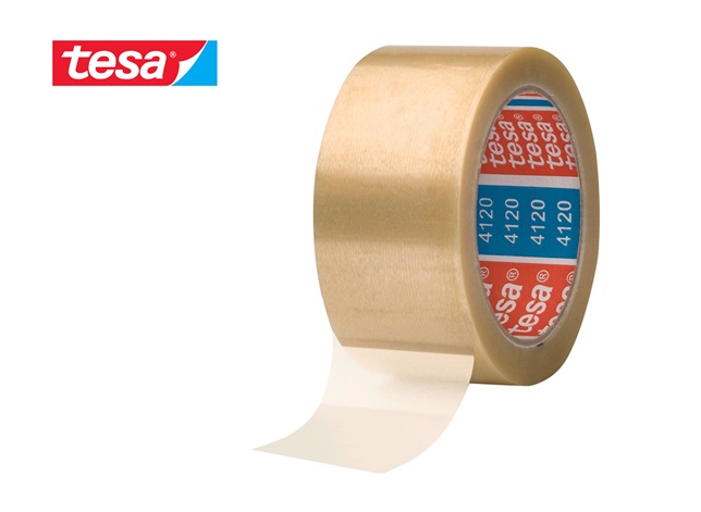 Tesa 4120 Verpakkingsplakband PP 66m x 50mm tesapack transparant