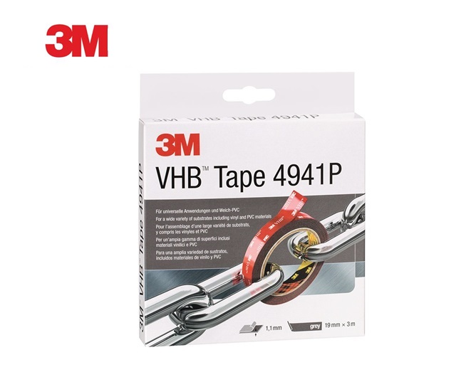 3M 4941P Dubbelzijdige tape VHB 19mm x 3mtr