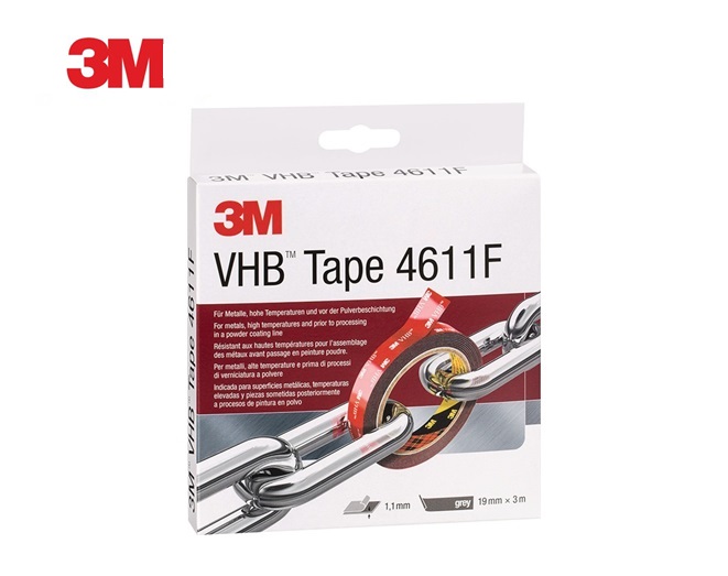 3M 4611F Dubbelzijdige tape VHB 19mm x 3mtr