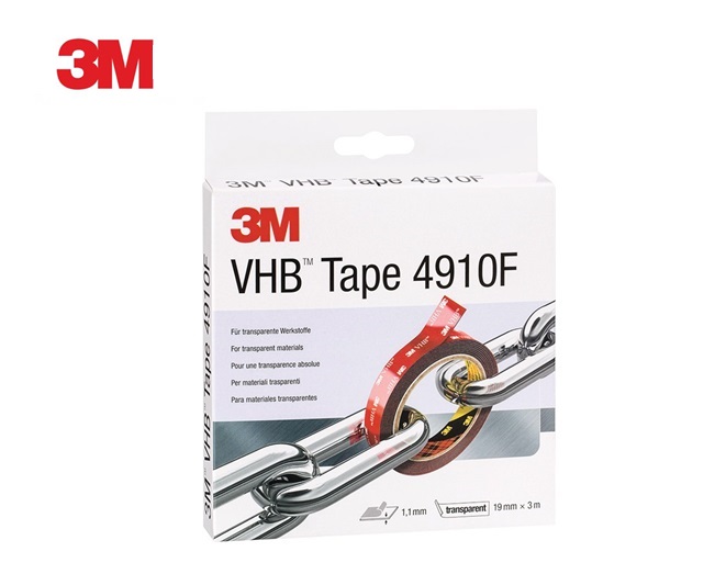 3M 4910F Dubbelzijdige tape VHB 19mm x 3mtr