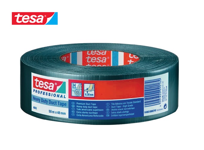 Tesa 4663 zeer zware duct-tape 50m x48mm