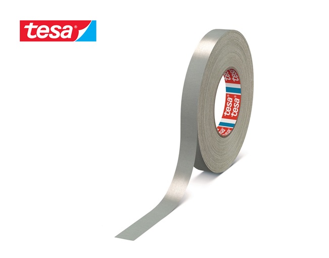 Tesa 4651 Premium acrylgecoate textieltape 50mtr x19mm Grijs