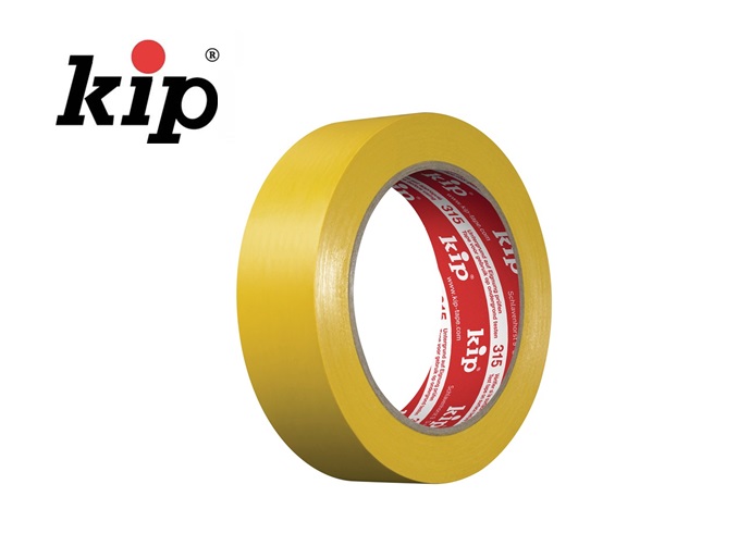 Kip 315 PVC-masking tape 33m x 50mm Geel