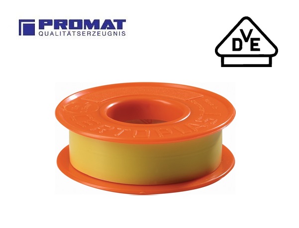 Elektro-isolatieband wit 10mtr x 15mm VDE | DKMTools - DKM Tools