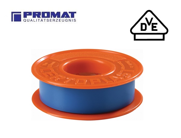 Elektro-isolatieband blauw 10mtr x 15mm VDE | DKMTools - DKM Tools