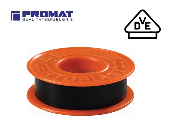 Elektro-isolatieband zwart 10mtr x 15mm VDE | DKMTools - DKM Tools