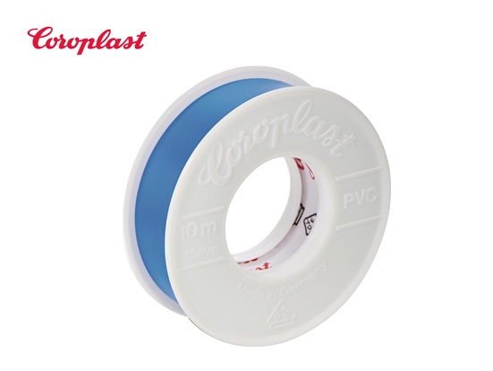 Coroplast 302 Elektro-Isolatieband blauw 10mtr x 15mm