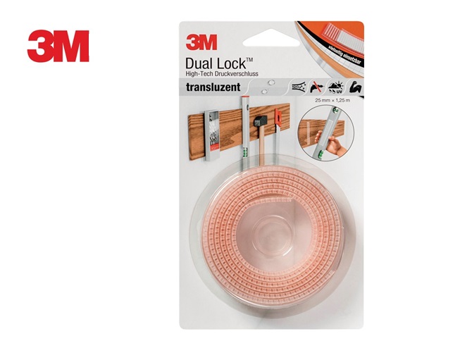 3M Dual Lock Velcro power high tech 1,25 mtr x 25mm Zwart | DKMTools - DKM Tools