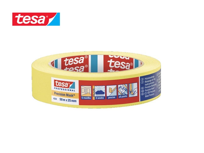 Tesa 4334 Precisie Afplaktape 50m x 30mm | DKMTools - DKM Tools