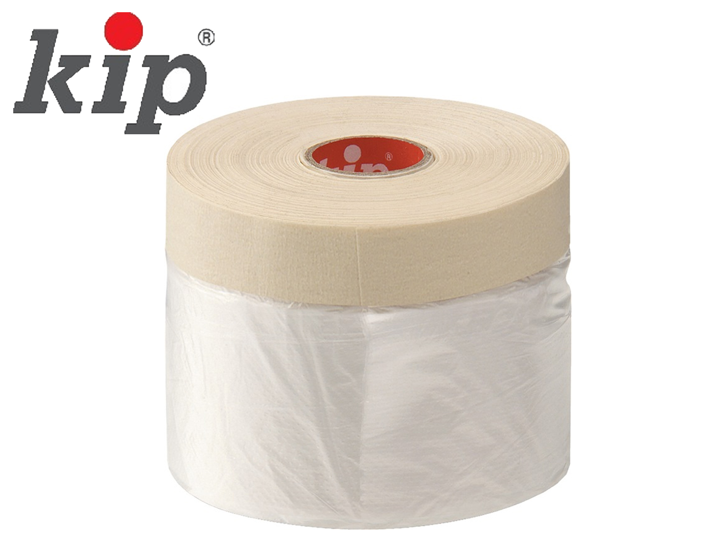 Kip 332 Afplakband 33m x 300mm met Plakband