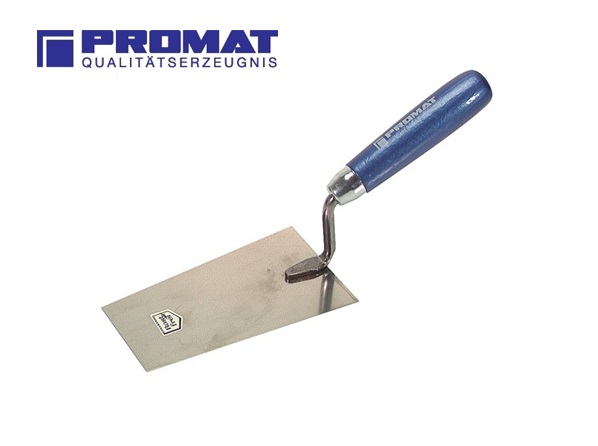 Promat Berner pleistertroffel 140mm RVS