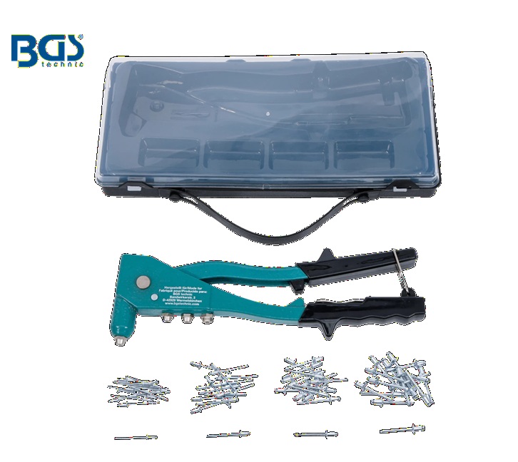 Blindklinknagel set 2.4 / 3.2 / 4.0 / 4.8 mm