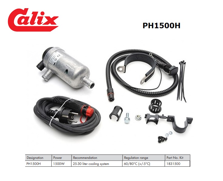 PH1500H Kit 1500W 25-30 liter cooling system 60/80°C (+/-5°C)