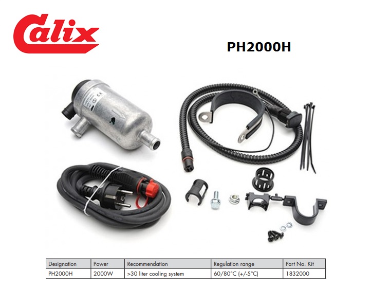 PH2000H Kit 2000W 30 liter cooling system 60/80°C (+/-5°C)