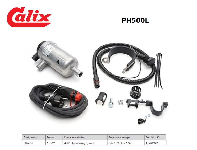 PH500L Kit 500W 4-12 liter cooling system 25/50°C (+/-5°C)