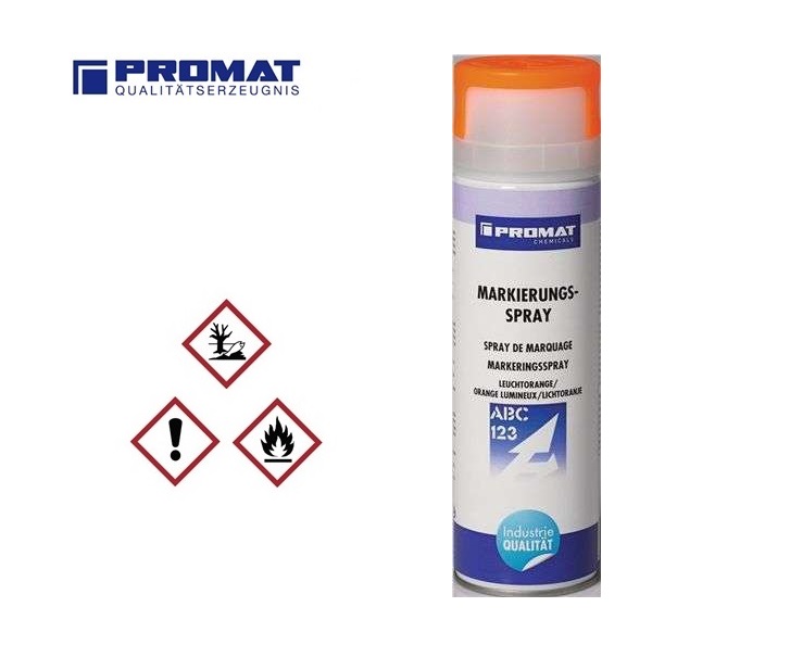 Markeringsspray lichtgevend oranje 500ml | DKMTools - DKM Tools