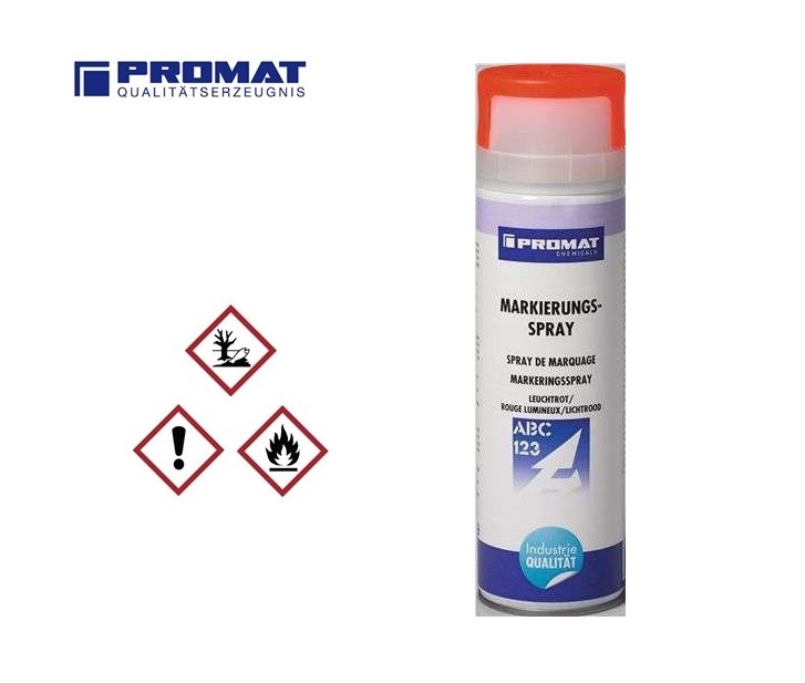 Markeringsspray lichtgevend roze 500ml | DKMTools - DKM Tools