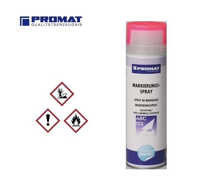 Markeringsspray lichtgevend roze 500ml | DKMTools - DKM Tools