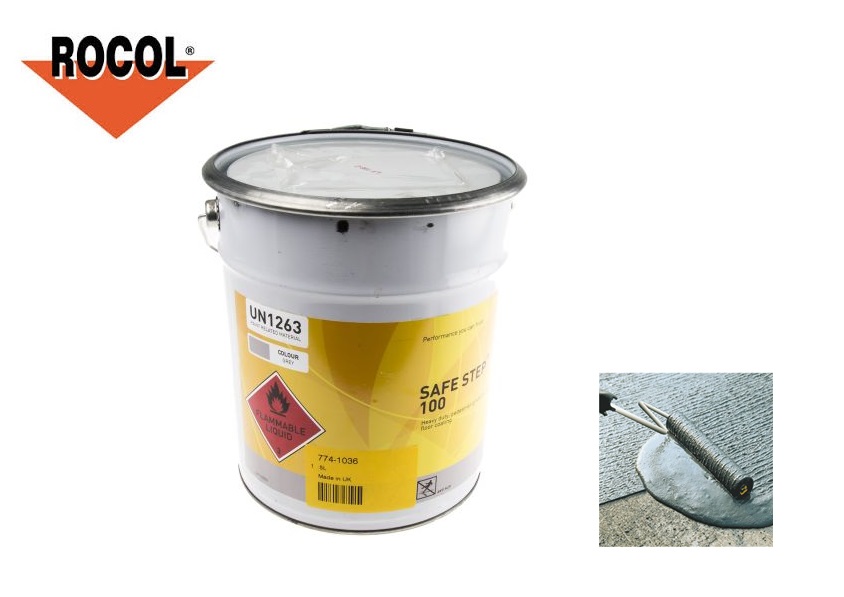 Antislipverf SafeStep 100 voor voetgangerszones Geel 5 ltr | DKMTools - DKM Tools