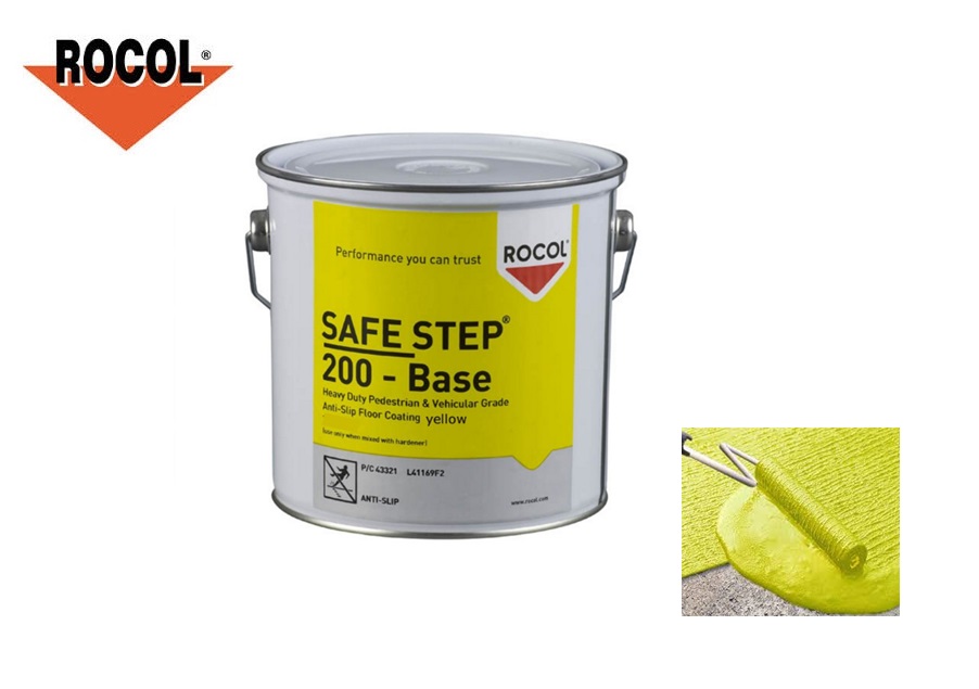 Antislipverf SafeStep 100 voor voetgangerszones Geel 5 ltr | DKMTools - DKM Tools