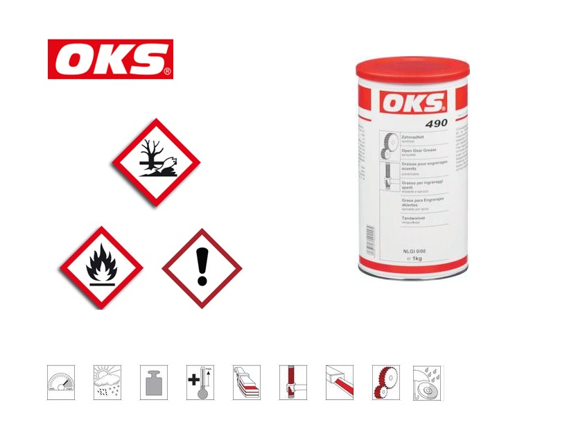 OKS 490 tandwielvet - sproeibaar 1kg