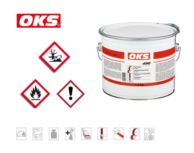 OKS 490 tandwielvet - sproeibaar 5kg